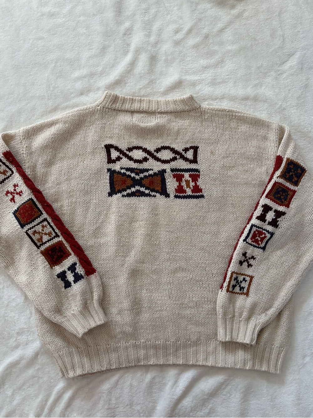 Vintage wool blend sweater - Picture 4 of 4